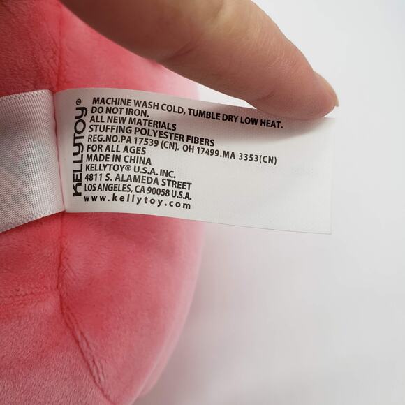 Squishmallow Pink Cookie the Flamingo 8" Soft Cuddle Valentine's Day Edition - Picture 6 of 8